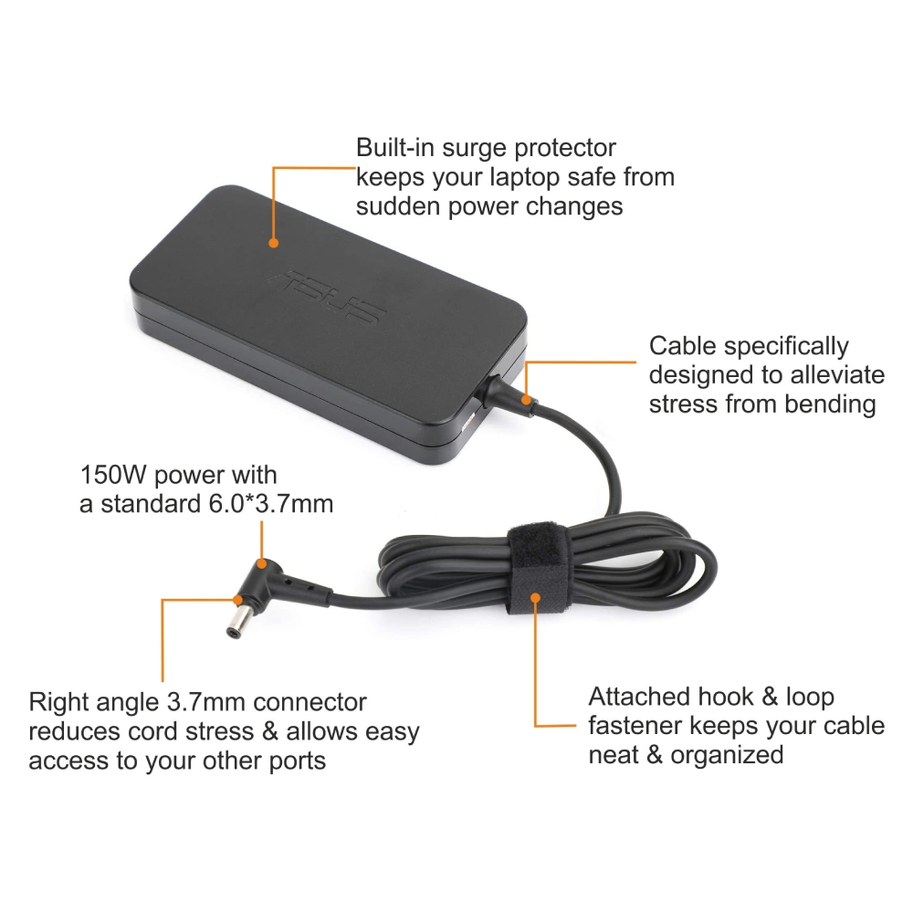 ASUS LAPTOP ADAPTOR 150W 20V / 7.5A (SONY PIN) view 4